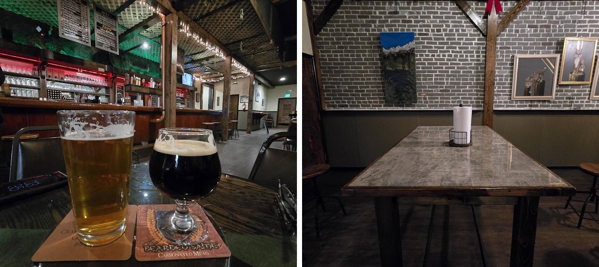Northern Hall Tap Room Menu