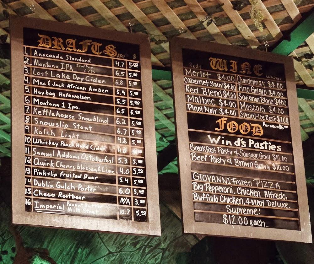 Northern Hall Tap Room Menu image 1